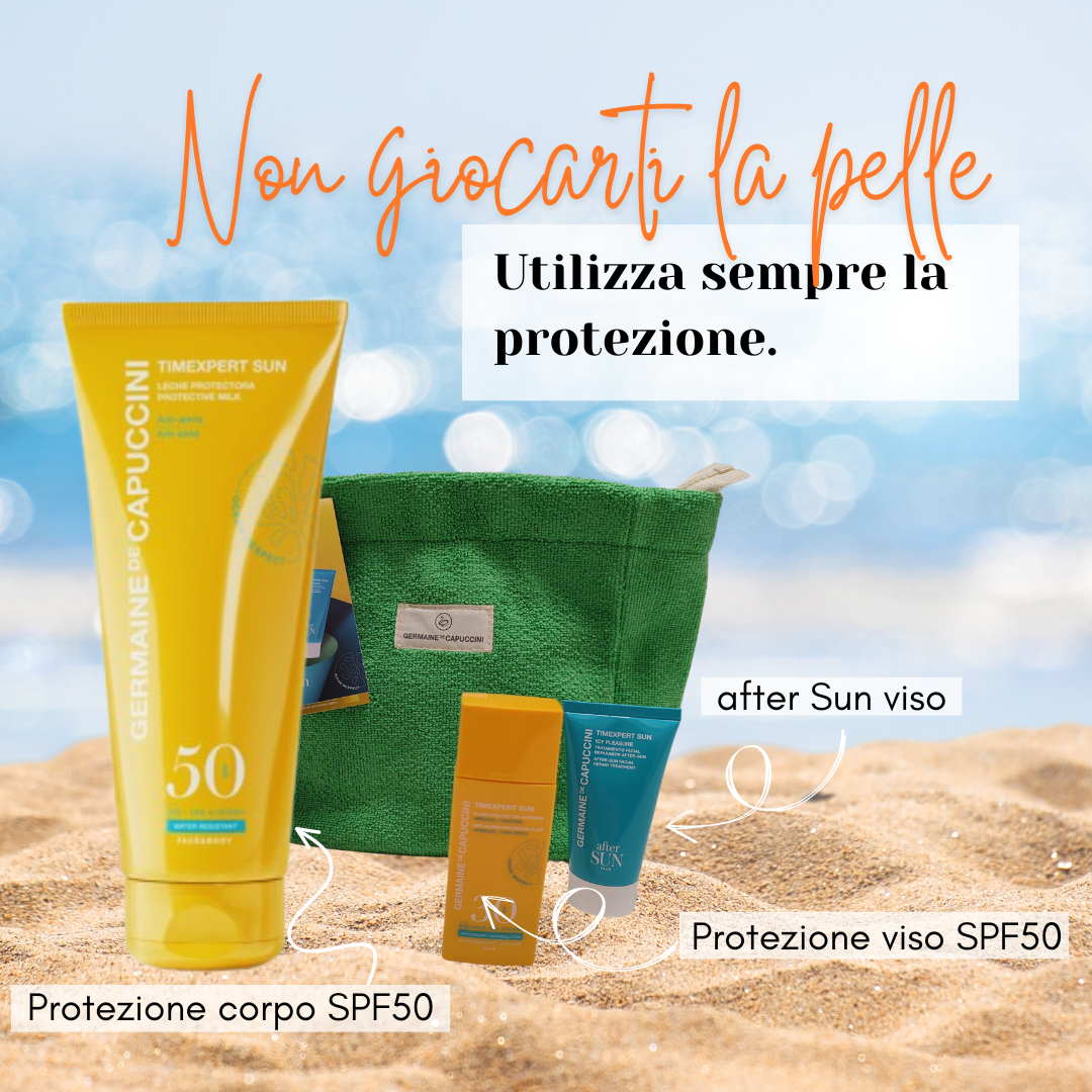 Kit protezione viso e corpo